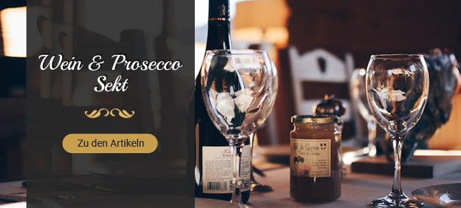 Wein, Prosecco, Sekt