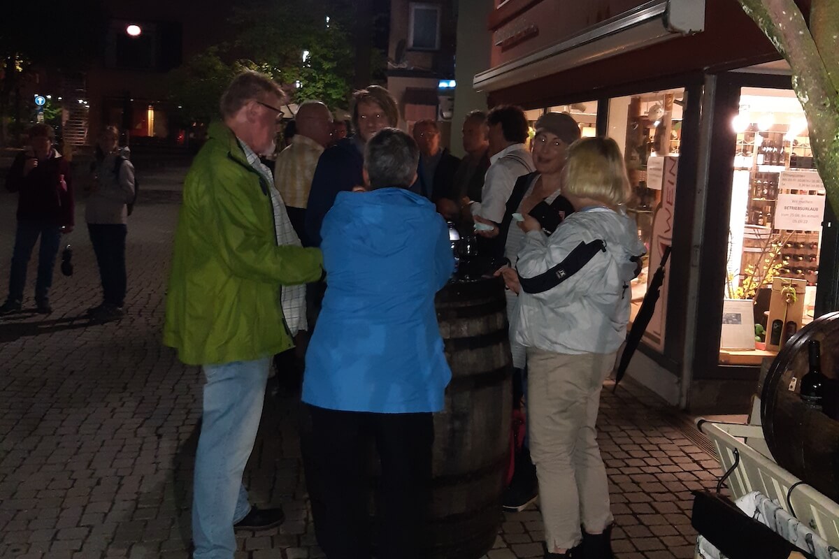 Schlenderweinprobe