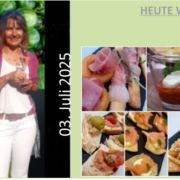 Fenchelsalat, Ratatouille und Dips zu Pinot Grigio und Spätburgunder Rosé